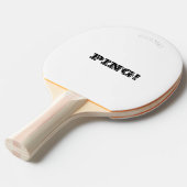 Raquette De Ping Pong Ping Pong Paddle (Devant Angle)
