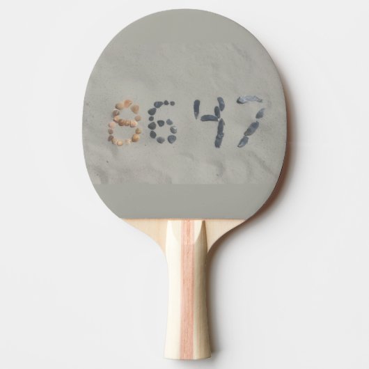 Raquette De Ping Pong Ping Pong Paddle (Devant)