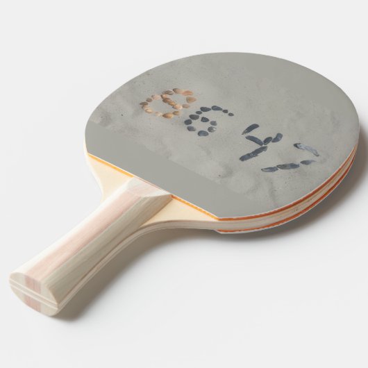 Raquette De Ping Pong Ping Pong Paddle (Devant Angle)