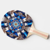 Raquette De Ping Pong Ping pong paddle aux couleurs argentines (Côté)