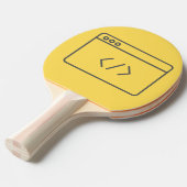 Raquette De Ping Pong Ping Pong Paddle avec codage (Devant Angle)