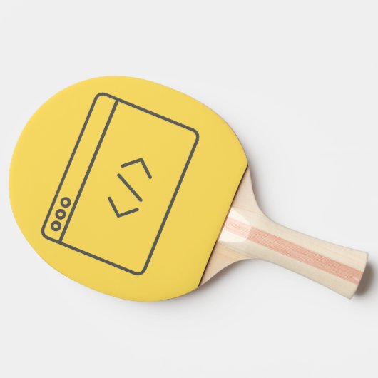 Raquette De Ping Pong Ping Pong Paddle avec codage (Côté)