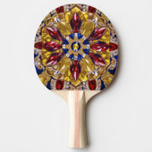 Raquette De Ping Pong Ping pong paddle avec Colombie Couleurs (Devant)