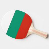 Raquette De Ping Pong Ping pong paddle avec Drapeau de Bulgarie (Côté)