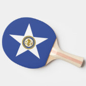 Raquette De Ping Pong Ping pong paddle avec Drapeau de Houston (Côté)