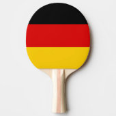 Raquette De Ping Pong Ping pong paddle avec Drapeau de l'Allemagne (Devant)