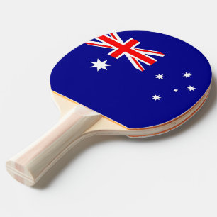 Raquette De Ping Pong Ping pong paddle avec Drapeau de l'Australie