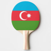 Raquette De Ping Pong Ping pong paddle avec Drapeau de l'Azerbaïdjan (Devant)