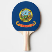 Raquette De Ping Pong Ping pong paddle avec Drapeau de l'Idaho, USA (Devant)