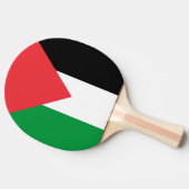 Raquette De Ping Pong Ping pong paddle avec Drapeau de Palestine (Côté)