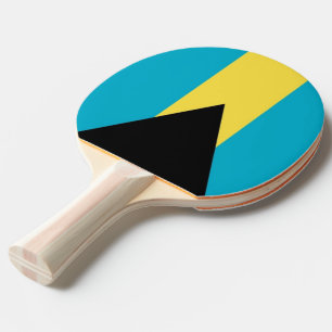 Raquette De Ping Pong Ping pong paddle avec Drapeau des Bahamas