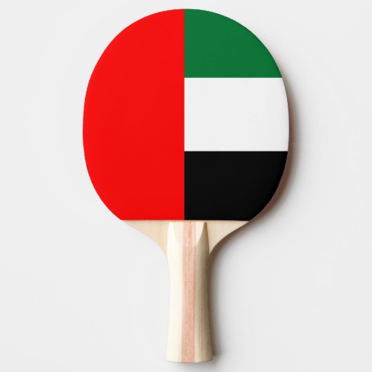 Raquette De Ping Pong Ping pong paddle avec Drapeau des EAU (Devant)