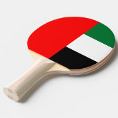 Raquette De Ping Pong Ping pong paddle avec Drapeau des EAU (Devant Angle)