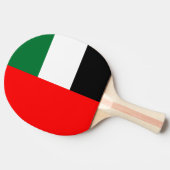 Raquette De Ping Pong Ping pong paddle avec Drapeau des EAU (Côté)