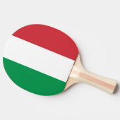 Raquette De Ping Pong Ping pong paddle avec Drapeau d'Italie (Côté)