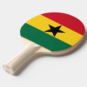 Raquette De Ping Pong Ping pong paddle avec Drapeau du Ghana