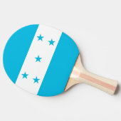 Raquette De Ping Pong Ping pong paddle avec Drapeau du Honduras (Côté)