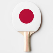 Raquette De Ping Pong Ping pong paddle avec Drapeau du Japon (Devant)