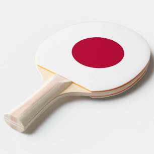 Raquette De Ping Pong Ping pong paddle avec Drapeau du Japon