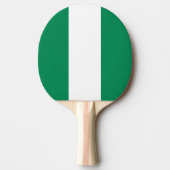 Raquette De Ping Pong Ping pong paddle avec drapeau du Nigeria (Devant)