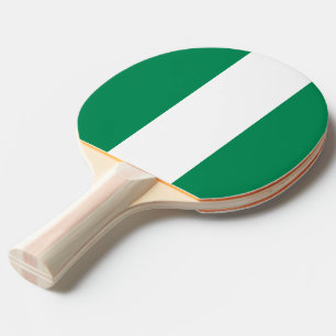 Raquette De Ping Pong Ping pong paddle avec drapeau du Nigeria