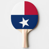 Raquette De Ping Pong Ping pong paddle avec Drapeau du Texas, USA (Devant)