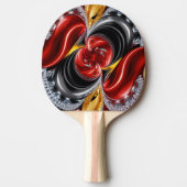 Raquette De Ping Pong Ping pong paddle avec les couleurs allemandes (Devant)