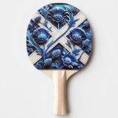 Raquette De Ping Pong Ping pong paddle avec Scottish Thistles (Devant)