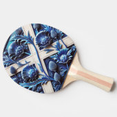Raquette De Ping Pong Ping pong paddle avec Scottish Thistles (Côté)