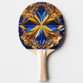 Raquette De Ping Pong Ping pong paddle avec Suède Couleurs (Dos)