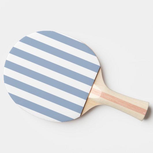 Raquette De Ping Pong Ping Pong Paddle Bleu & Blancs (Côté)