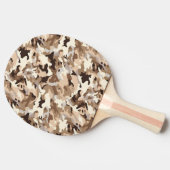 Raquette De Ping Pong Ping Pong Paddle Camo militaire Print (Côté)