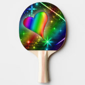 Raquette De Ping Pong Ping Pong Paddle/Coeurs (Dos)