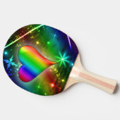 Raquette De Ping Pong Ping Pong Paddle/Coeurs (Côté)