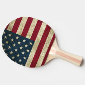 Raquette De Ping Pong Ping Pong Paddle/Drapeau américain (Côté)