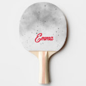 Raquette De Ping Pong Ping Pong Paddle ÉTOILES NOIRES KANJI ESPÈRE FOI A (Dos)