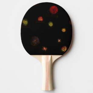 Raquette De Ping Pong Ping Pong Paddle - Explosions de feux d'artifice