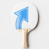Raquette De Ping Pong Ping Pong Paddle Flèche Bleue (Devant)