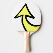 Raquette De Ping Pong Ping Pong Paddle Flèche Jaune (Devant)