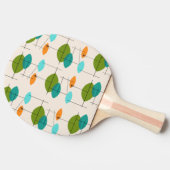 Raquette De Ping Pong Ping Pong Paddle Motif rétro atomique mobile (Côté)