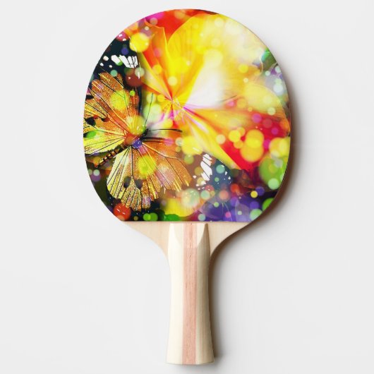 Raquette De Ping Pong Ping Pong Paddle/Papillon (Dos)