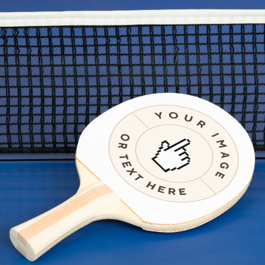 Raquette De Ping Pong Ping Pong Paddle - Personnalisé (ajouter image/tex (Insitu)