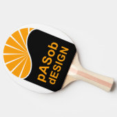 Raquette De Ping Pong Ping Pong Paddle, Rouge En Caoutchouc (Côté)
