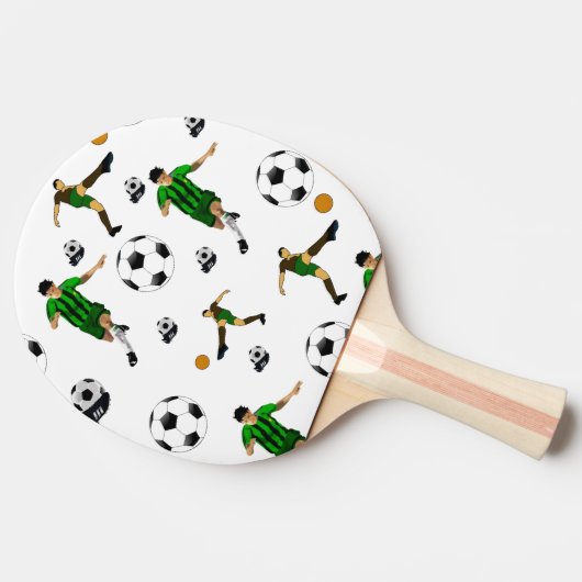 Raquette De Ping Pong Ping Pong Paddle Soccer Sports (Côté)