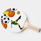 Raquette De Ping Pong Ping Pong Paddle Sports Soccer (Côté)