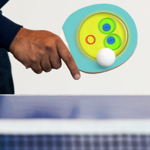 Raquette De Ping Pong Ping Pong Paddle - Surprise face soleil