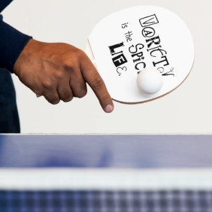 Raquette De Ping Pong Ping Pong Paddle Variété Spice of Life