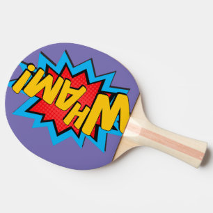 Raquette De Ping Pong Ping Pong Paddles - Wham et Ka-Pow