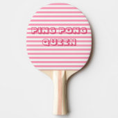 Raquette De Ping Pong Ping Pong Queen - Cute Hot Pink strié (Devant)