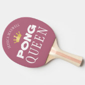 Raquette De Ping Pong PING PONG QUEEN Nom Rose modifiable Gold 2 côtés (Côté)